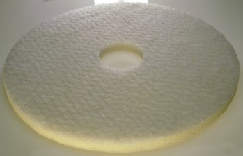 Disque Type T blanc méthode spray moquette Ø406 les 5 disques 3M FRANCE