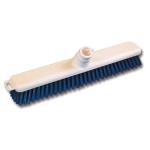 Balai alimentaire dur 50 cm douille inclinée bleu l'unité