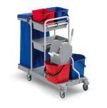 Chariot ménage Ariane 225 et insert tri sélectif 2x60L DME