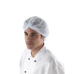 Charlotte à clip PLP non tissé blanches - taille unique le sachet de 100