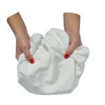 Chiffon taie blanc les 10kg