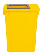 Collecteur de tri 60L jaune l'unité PROBBAX