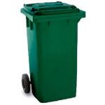 Conteneur 2 roues 120L vert
