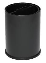 Corbeille 2x5L tri sélectif noir l'unité PROBBAX