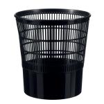 Corbeille à papier 16L CAP plastique noir les 20 les 20 ROSSIGNOL