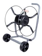 Dévidoir sur roues nu métal D20mm - 70 M pour tuyau 15mm