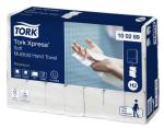 Essuie-mains Xpress® Premium interfoliés 2 plis en Z 25,5x 21cm H2 les 21 packs 150f TORK