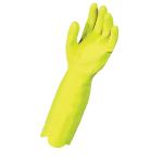 Gants ménage jaune extra longs T.S la paire