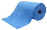 Lavette microfibre bleu 30x30 cm Ecoline la bobine de 75 microfibres