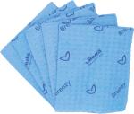 Lavettes microfibre non tissées bleu 35x35cm Breazy les 25 unités VILEDA
