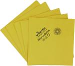 Lavettes microfibre non tissées jaune Micronquick le sachet de 5 VILEDA