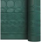 Nappe rouleau damassé vert foncé 1,20m x5m les 6 rouleaux