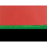 Nappes papier 70x110 bd rouge carton de 500