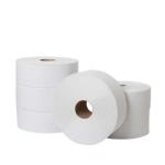 Papier toilette grand jumbo recyclé 2 plis 350mx9cm les 6 bobines POPEE