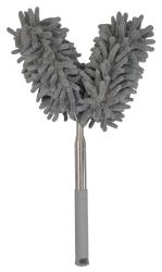 Plumeau microfibre double tête avec manche télescopique l'unité