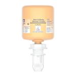 Recharges mini savon douche Luxury corps et cheveux S5 le carton de 8x525 ml TORK