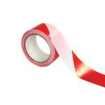 Ruban balise signal rouge/blanc 100m