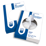 Sachet hygiénique blanc 15x27 le sachet de 25