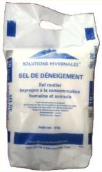 Sel de déneigement chlorure de sodium le sac à poign 10kg