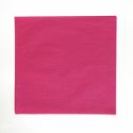 Serv ouate gaufree 2p 20x20 framboise les 600