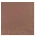 Serviettes ouate gaufrée 2p 38x38 chocolat les 900