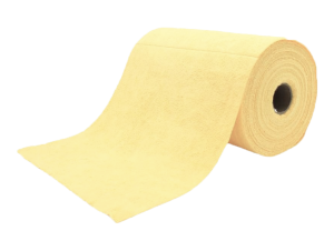 Bobine d'essuyage microfibre jaune Ecoline les 75 formats