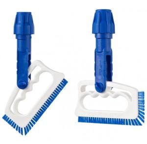 Brosse de nettoyage pour joint carrelage avec support DME