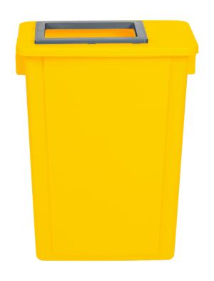 Collecteur de tri 60L jaune l'unité PROBBAX
