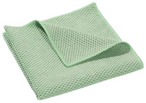 Lavette microfibre recyclée 38x40 cm verte le sachet de 5 SPONTEX