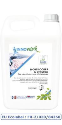 MOUSS CORPS ET CHEVEUX Ecolabel Bidon 5L