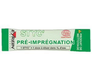 STYC' PRE-IMPREGNATION Ecodetergent Carton 60x Styc'