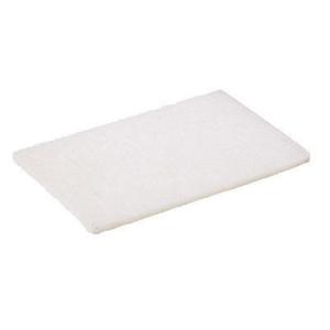 Tampon fin blanc 150x230mm 100% recyclées l'unité SPONTEX